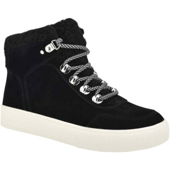 Marc Fisher Shoes - Marc Fisher Women Hi Top Sneaker Suede Summa Booties